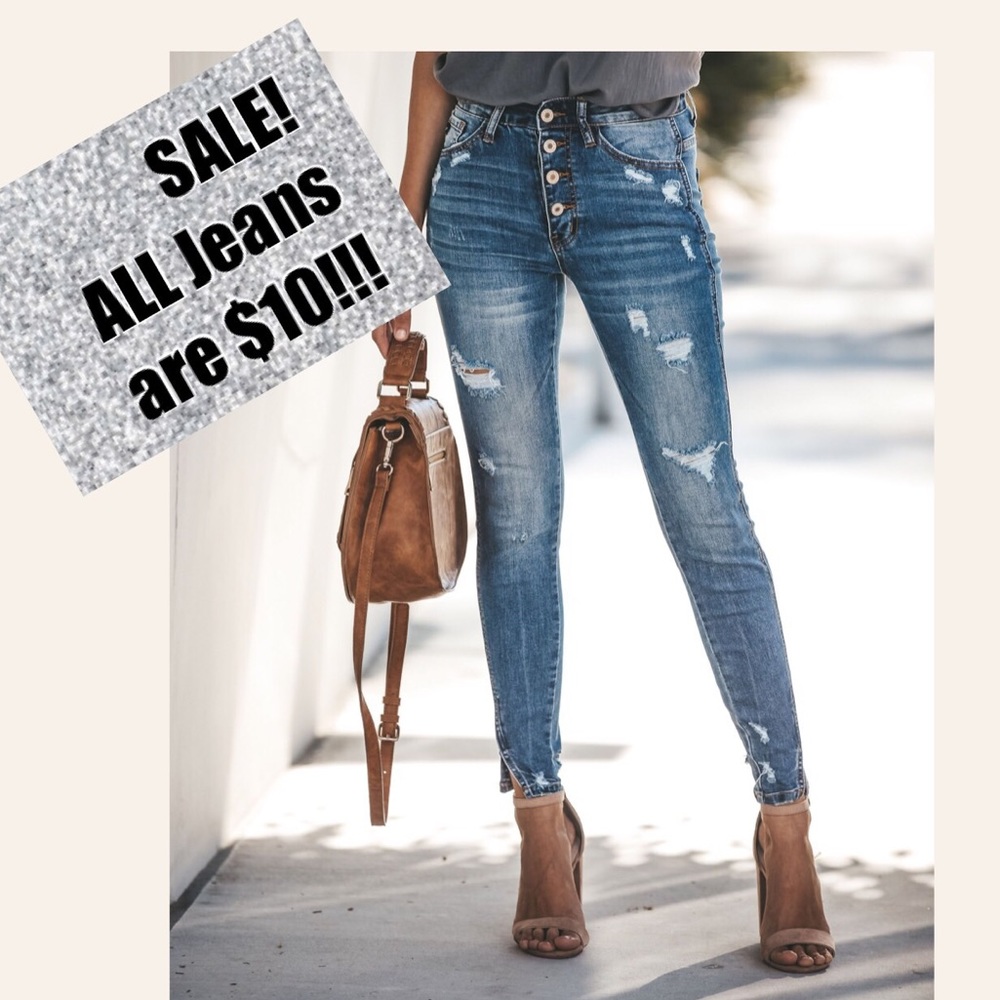 DENIM SALE!!!  $10 EACH